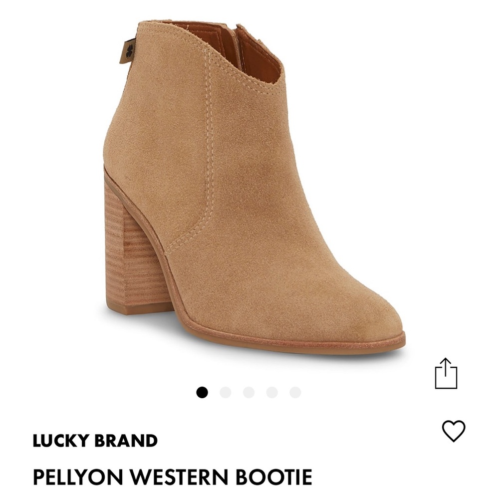 Lucky Brand Pellyon Western Bootie